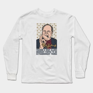 Rush Limbaugh Quote  Freedom Long Sleeve T-Shirt